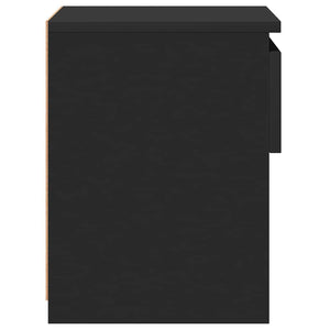 Nachttische 2er Set, Schwarz