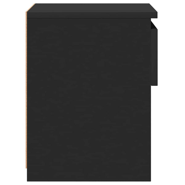 Nachttische 2er Set, Schwarz