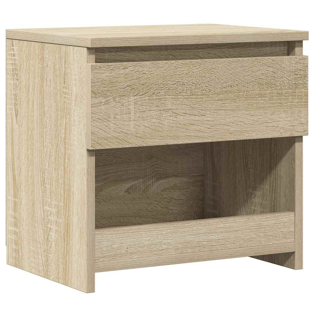 vidaXL Nightstand Sonoma Oak 40x30x39 cm Engineered Wood