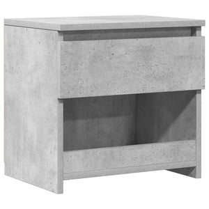Betongrauer Nachttisch 40x30x39 cm
