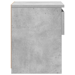 Betongrauer Nachttisch 40x30x39 cm