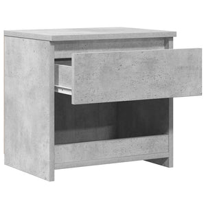 Betongrauer Nachttisch 40x30x39 cm