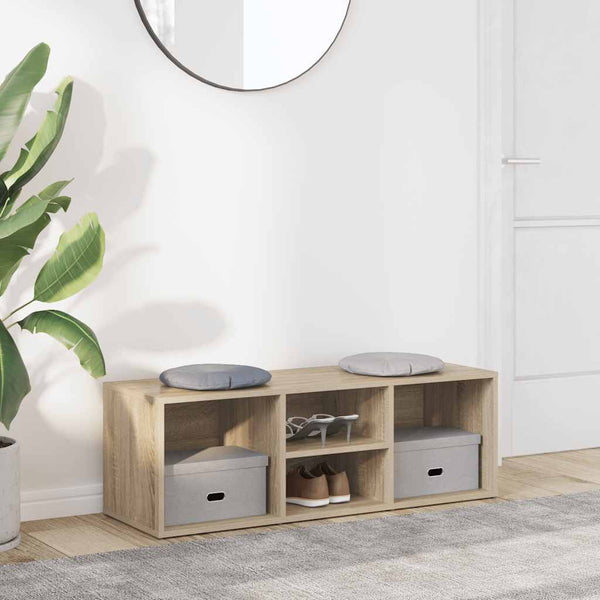 Schuhbank Sonoma Eiche 105 cm