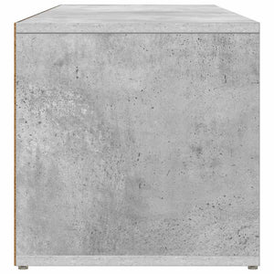 Schuhbank Betongrau 105 cm