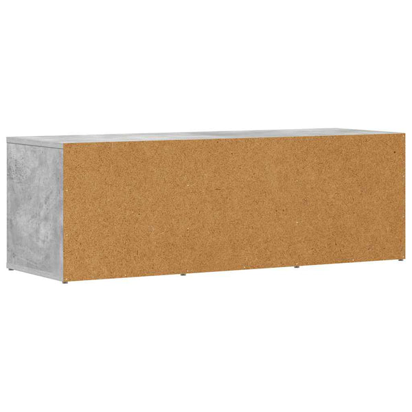 Schuhbank Betongrau 105 cm