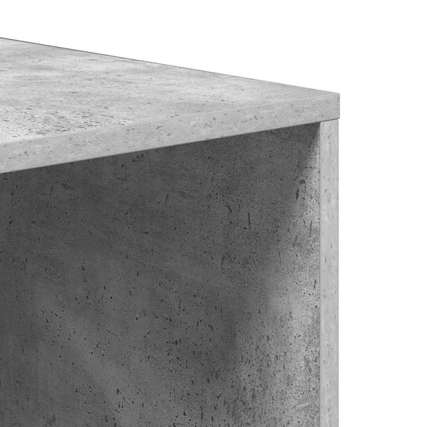 Schuhbank Betongrau 105 cm