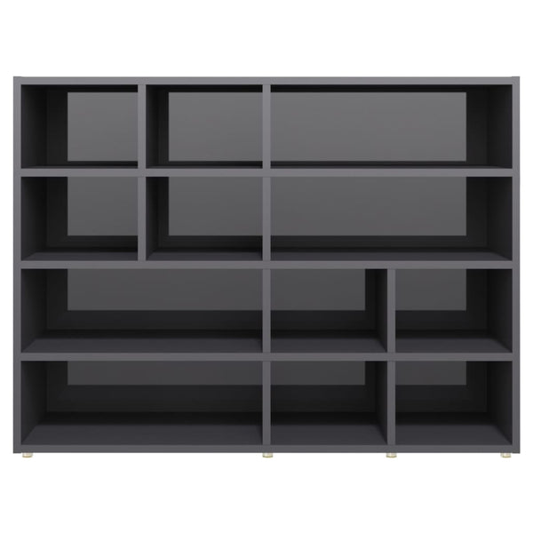 Sideboard Hochglanz Grau 97x32x72 cm