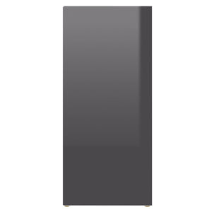 Sideboard Hochglanz Grau 97x32x72 cm