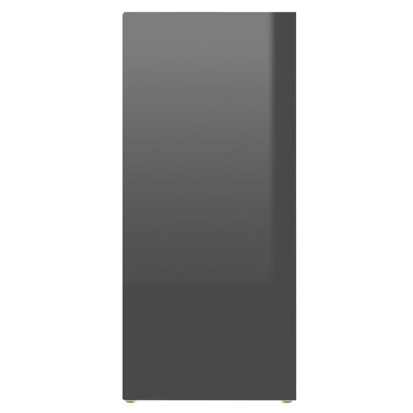Sideboard Hochglanz Grau 97x32x72 cm