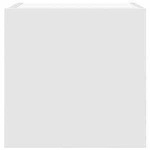 Weißer TV-Wandschrank 30,5x30x30 cm