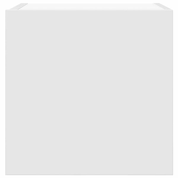 Weißer TV-Wandschrank 30,5x30x30 cm