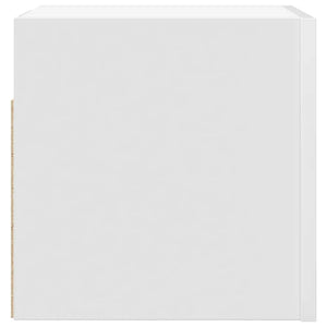 Weißer TV-Wandschrank 30,5x30x30 cm