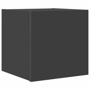 Grauer TV-Wandschrank 30,5x30x30 cm