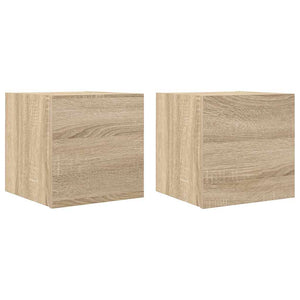 TV-Wandschränke Sonoma-Eiche, 2er-Set