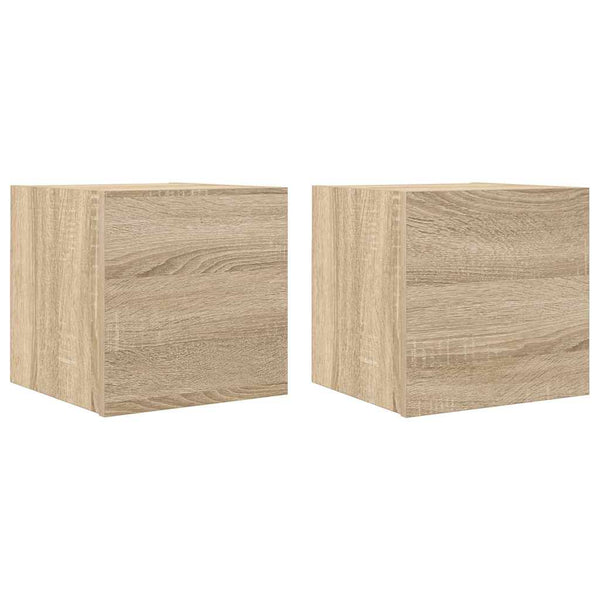 TV-Wandschränke Sonoma-Eiche, 2er-Set