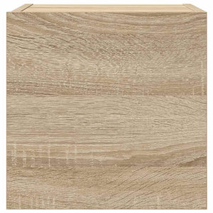 TV-Wandschränke Sonoma-Eiche, 4er-Set