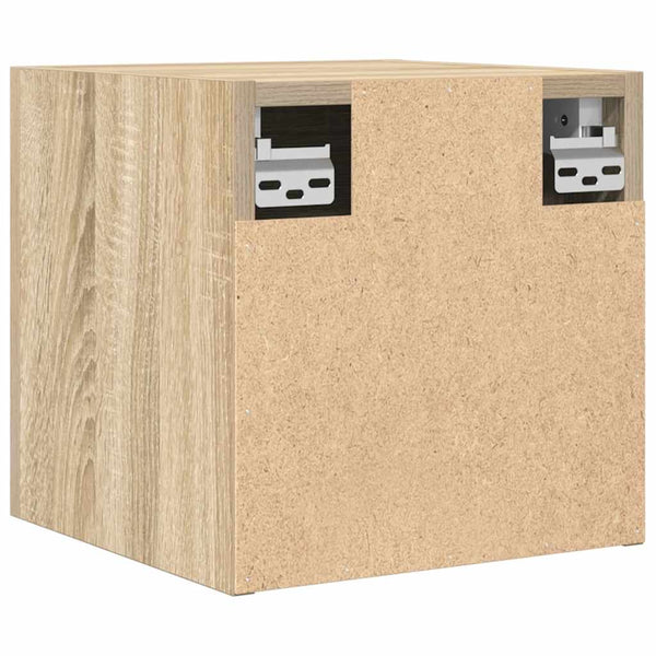 TV-Wandschränke Sonoma-Eiche, 4er-Set
