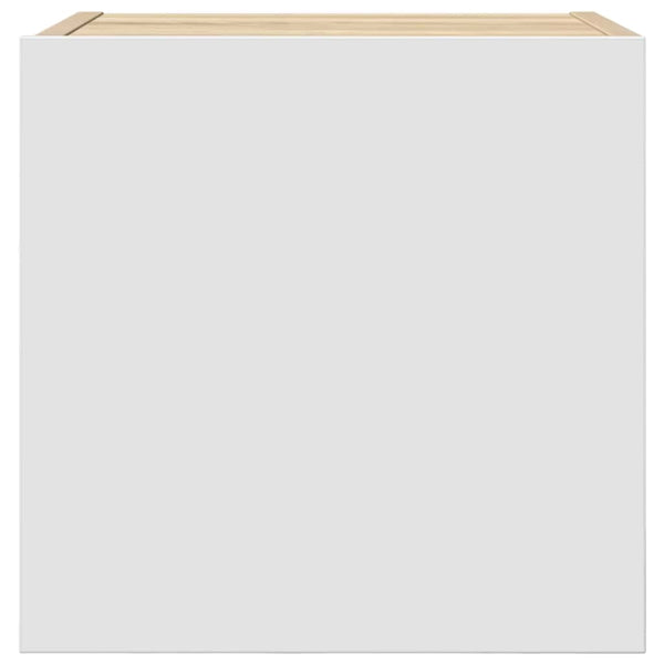 TV-Wandschrank Weiß Sonoma-Eiche 30,5 cm