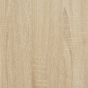 TV-Wandschrank Weiß Sonoma-Eiche 30,5 cm