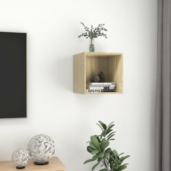 Wandschrank Sonoma-Eiche 37x37 cm