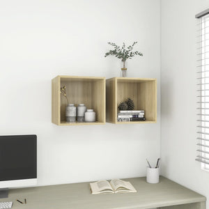 Wandschrank Sonoma-Eiche 37x37 cm