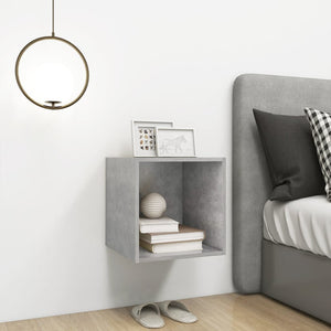 Wandschrank Betongrau 37x37 cm