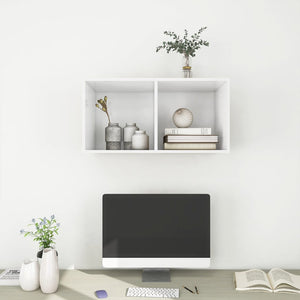 TV-Wandschrank Weiß, 37x37x72 cm