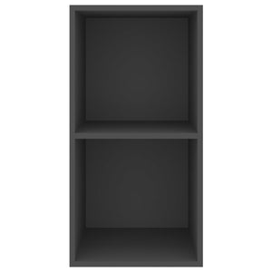 Grauer TV-Wandschrank 37x72 cm