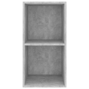 TV-Wandschrank Betongrau 37x37x72 cm