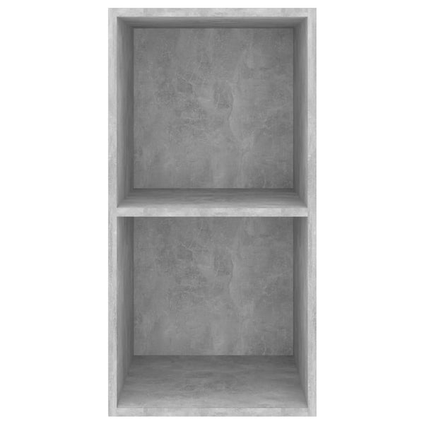 TV-Wandschrank Betongrau 37x37x72 cm