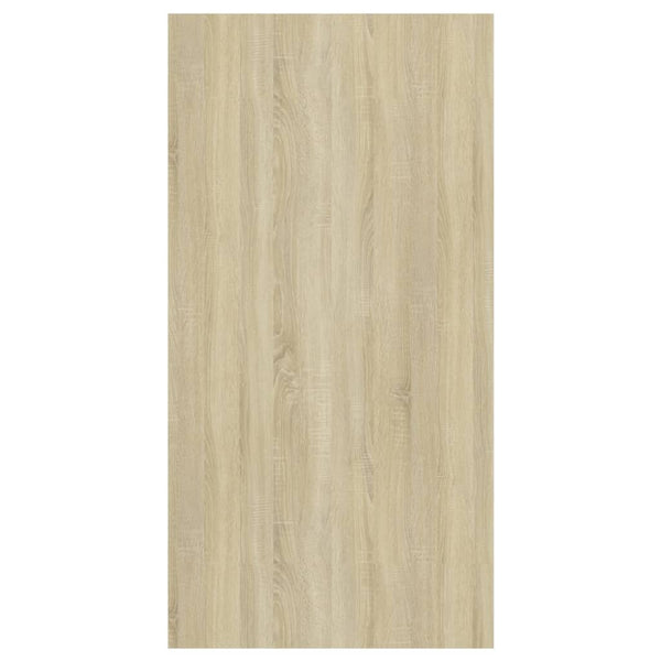 TV-Wandschrank Sonoma Eiche/Weiß 37x72 cm