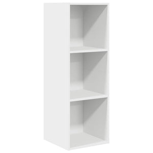 Weißer TV-Wandschrank 37x37x107 cm