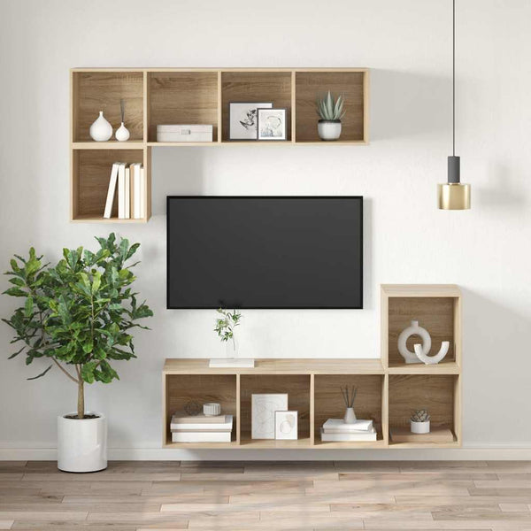 TV-Wandschrank Sonoma-Eiche 37x107 cm