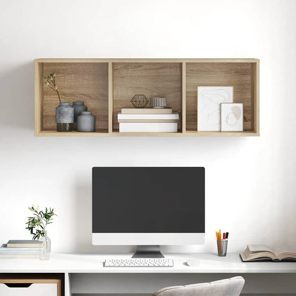 TV-Wandschrank Sonoma-Eiche 37x107 cm