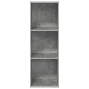 TV-Wandschrank Betongrau 37x37x107 cm