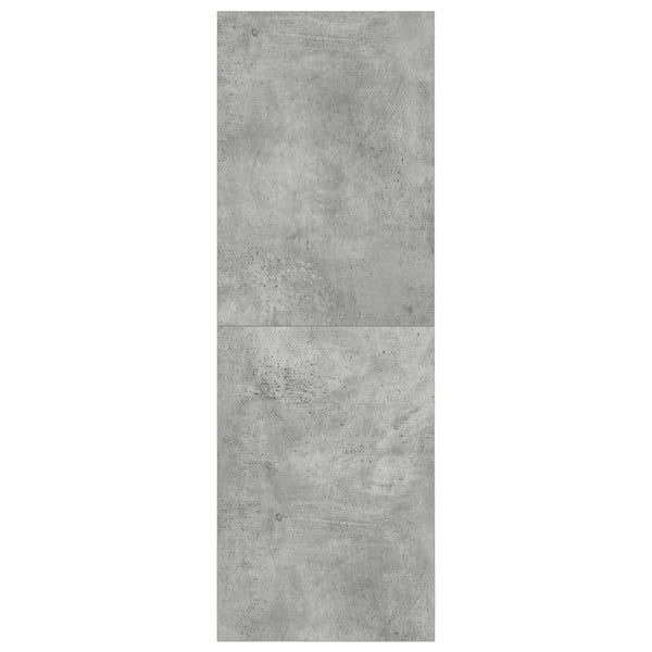 TV-Wandschrank Betongrau 37x37x107 cm