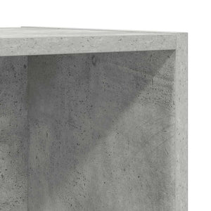 TV-Wandschrank Betongrau 37x37x107 cm