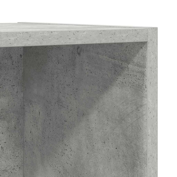TV-Wandschrank Betongrau 37x37x107 cm