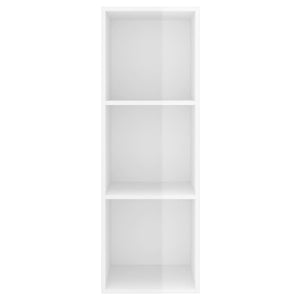 Hochglanz Weiß TV-Wandschrank 37x107 cm