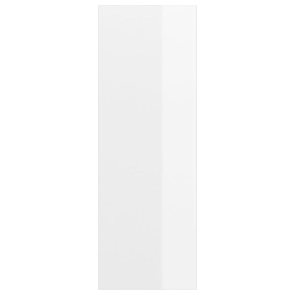 Hochglanz Weiß TV-Wandschrank 37x107 cm