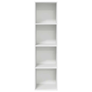 Weißer TV-Wandschrank 37x37x142,5 cm