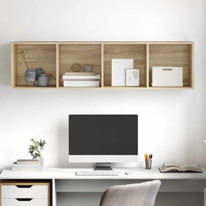 TV-Wandschrank Sonoma-Eiche 37x142,5 cm