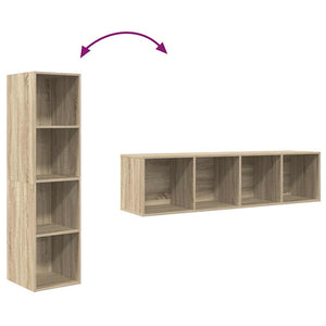 TV-Wandschrank Sonoma-Eiche 37x142,5 cm