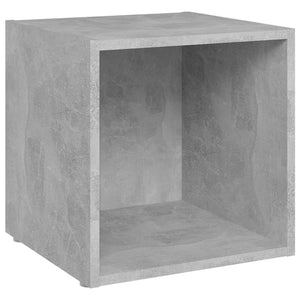 TV-Schränke Betongrau, 4er Set