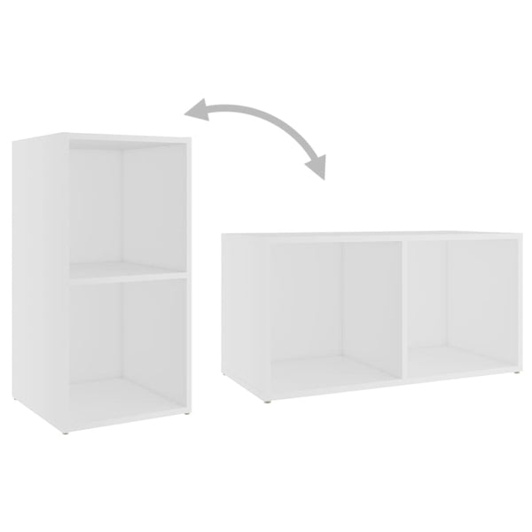 Weißer TV-Schrank 72cm