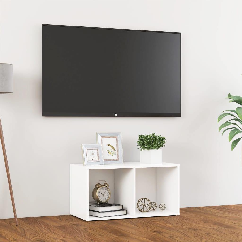 Weißer TV-Schrank 72cm
