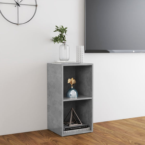 Betongrau TV-Schrank 72 cm