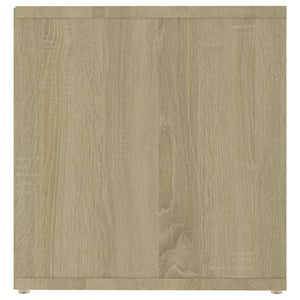 TV-Schrank Weiß Sonoma-Eiche 72 cm