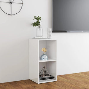 TV-Schrank Weiß Hochglanz, 72 cm