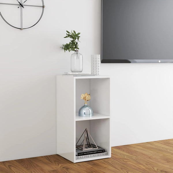 TV-Schrank Weiß Hochglanz, 72 cm